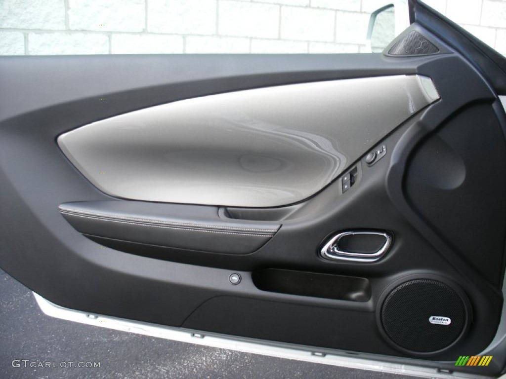 2010 Camaro SS/RS Coupe - Silver Ice Metallic / Black photo #19