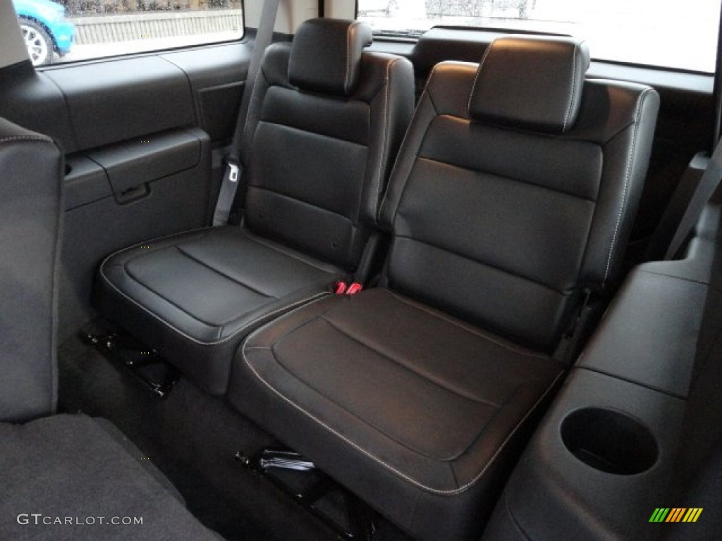 Charcoal Black Interior 2010 Ford Flex SEL EcoBoost AWD Photo #58041980