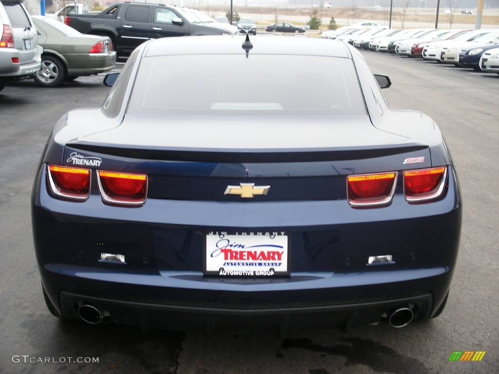 2010 Camaro SS/RS Coupe - Imperial Blue Metallic / Black photo #8