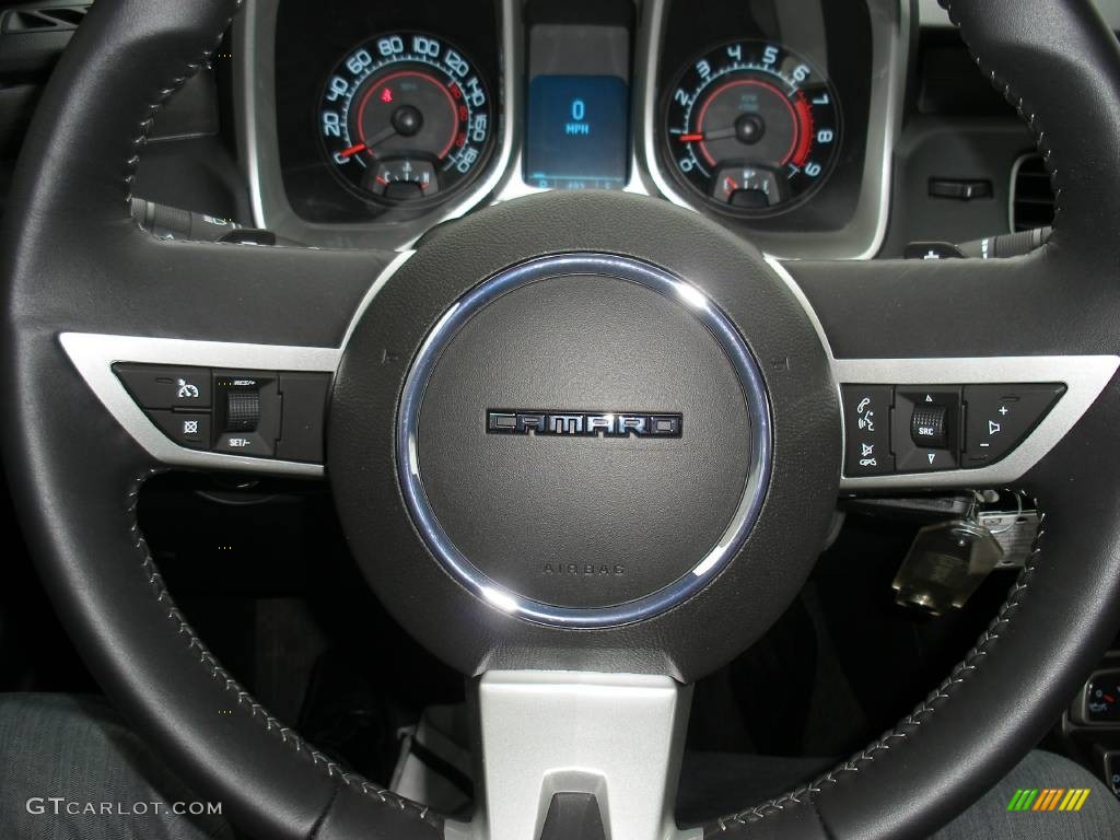 2010 Camaro SS/RS Coupe - Imperial Blue Metallic / Black photo #10