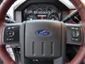 2012 White Platinum Metallic Tri-Coat Ford F350 Super Duty King Ranch Crew Cab 4x4  photo #15