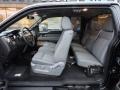 Steel Gray Interior Photo for 2012 Ford F150 #58043526