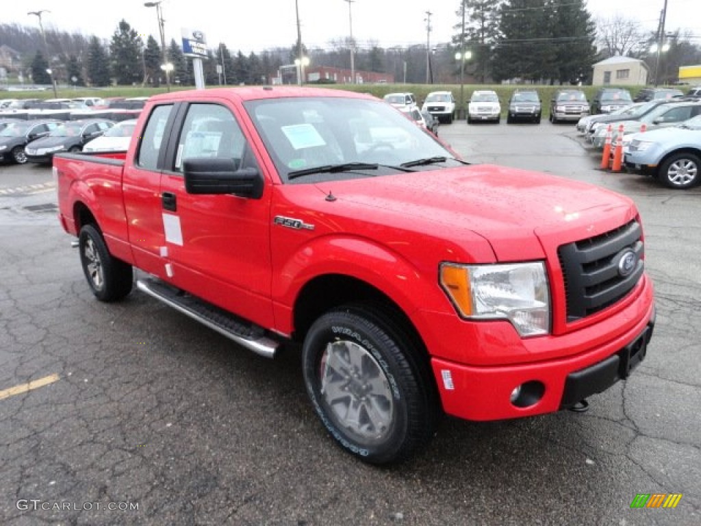 2012 Ford F150 STX SuperCab 4x4 STX SuperCab 4x4 in Race Red Photo #58043626
