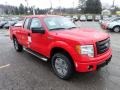 2012 Race Red Ford F150 STX SuperCab 4x4  photo #6
