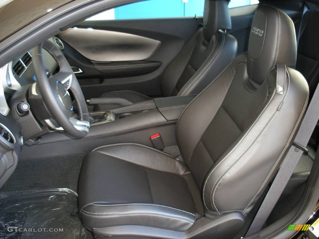 Black Interior 2010 Chevrolet Camaro SS/RS Coupe Photo #58044188