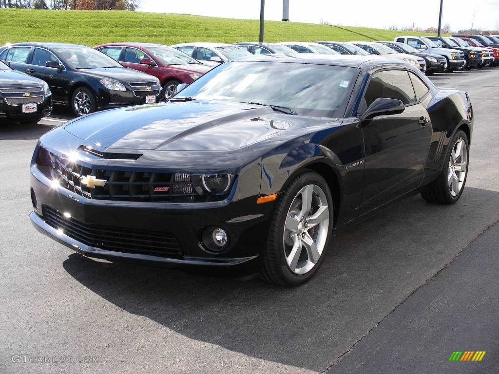 Black 2010 Chevrolet Camaro SS/RS Coupe Exterior Photo #58044359