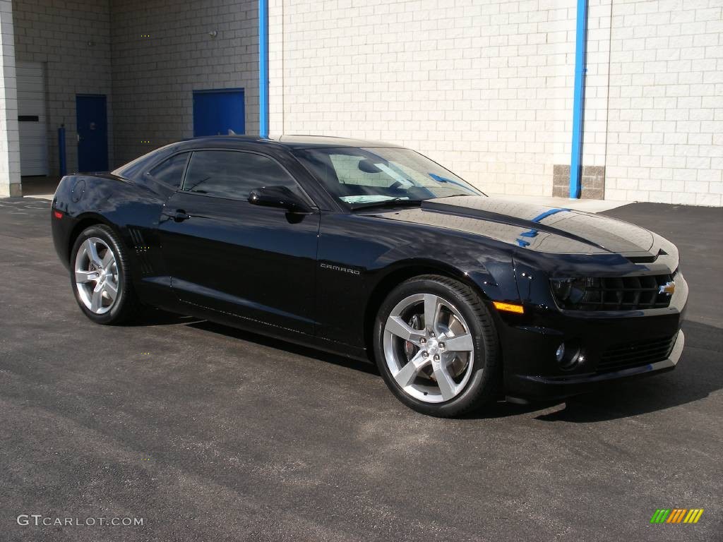 Black 2010 Chevrolet Camaro SS/RS Coupe Exterior Photo #58044374
