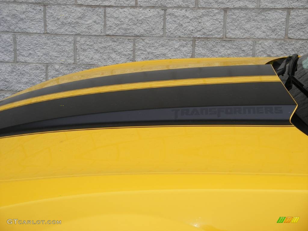 2010 Camaro SS Coupe Transformers Special Edition - Rally Yellow / Black photo #12