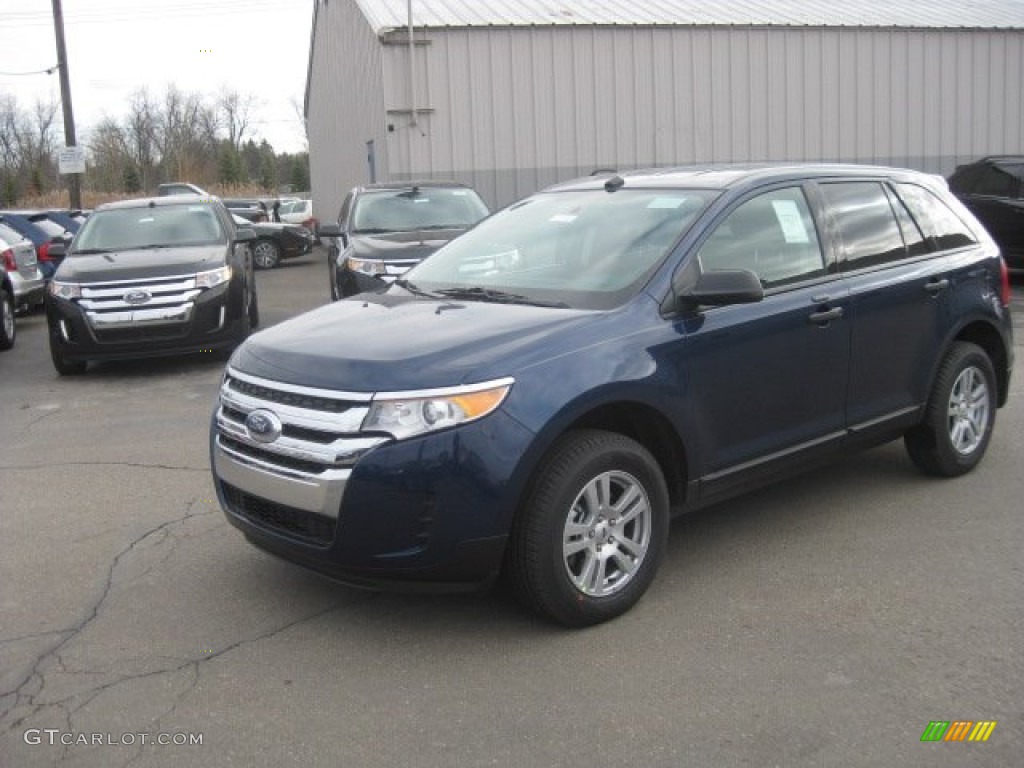 2012 Edge SE - Dark Blue Pearl Metallic / Charcoal Black photo #1