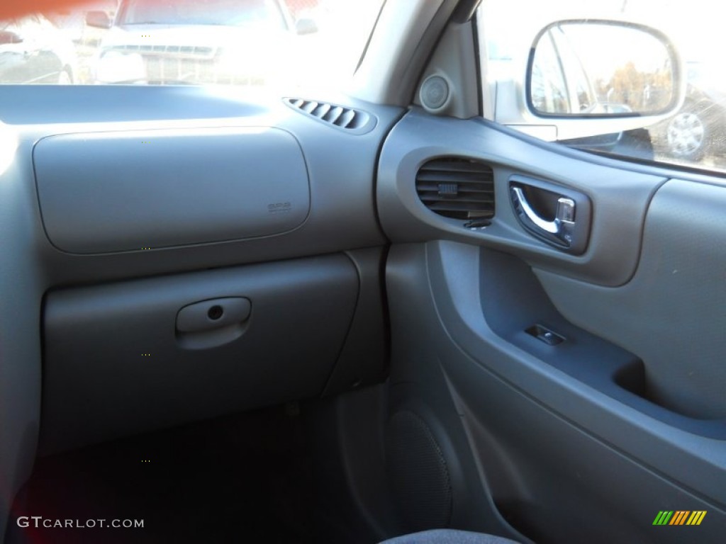 2004 Santa Fe GLS - Pewter / Gray photo #6