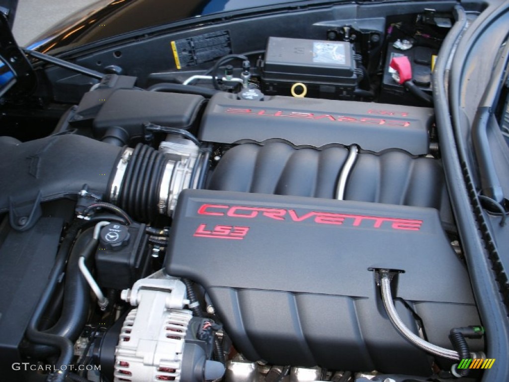 2010 Chevrolet Corvette Coupe 6.2 Liter OHV 16-Valve LS3 V8 Engine Photo #58046083