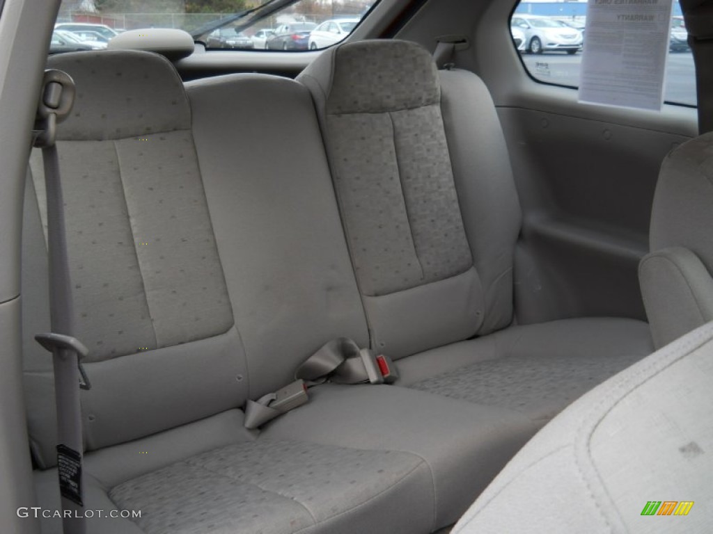 2003 Accent GL Coupe - Retro Red / Gray photo #18
