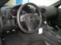 2010 Chevrolet Corvette Ebony Black Interior Dashboard Photo