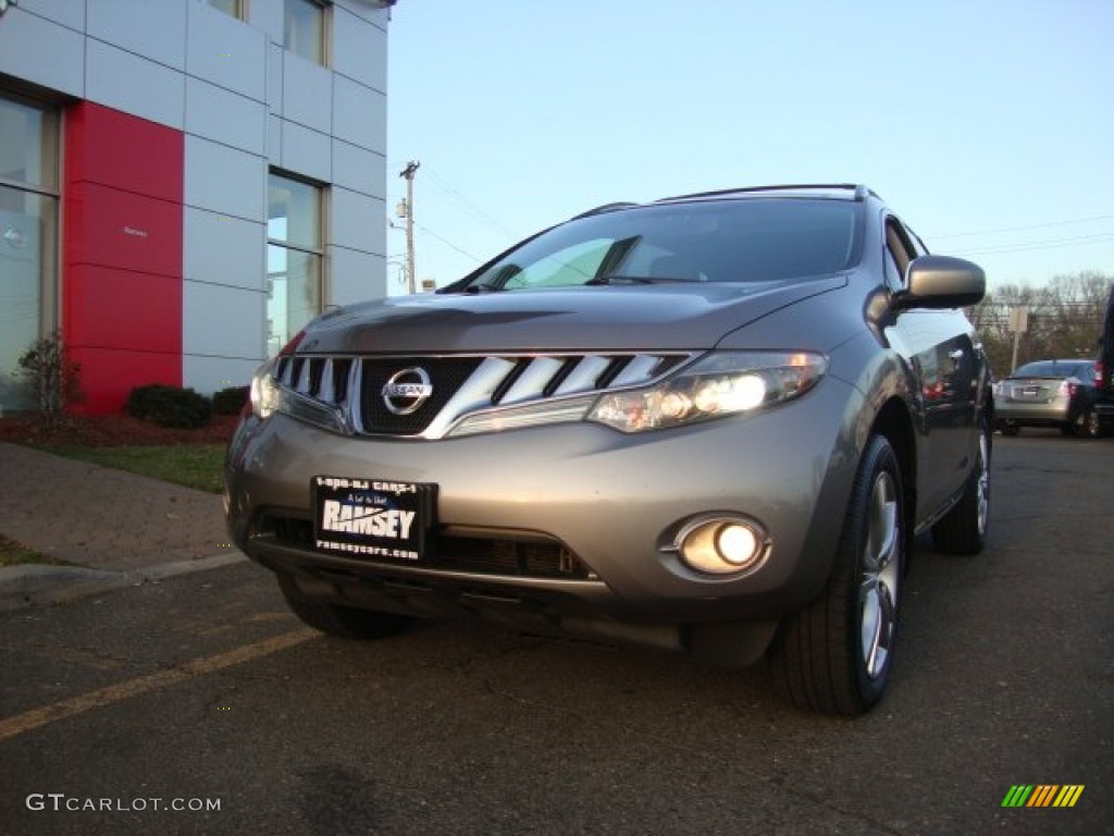 2009 Murano LE AWD - Platinum Graphite Metallic / Black photo #1