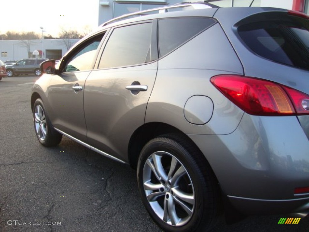 2009 Murano LE AWD - Platinum Graphite Metallic / Black photo #4