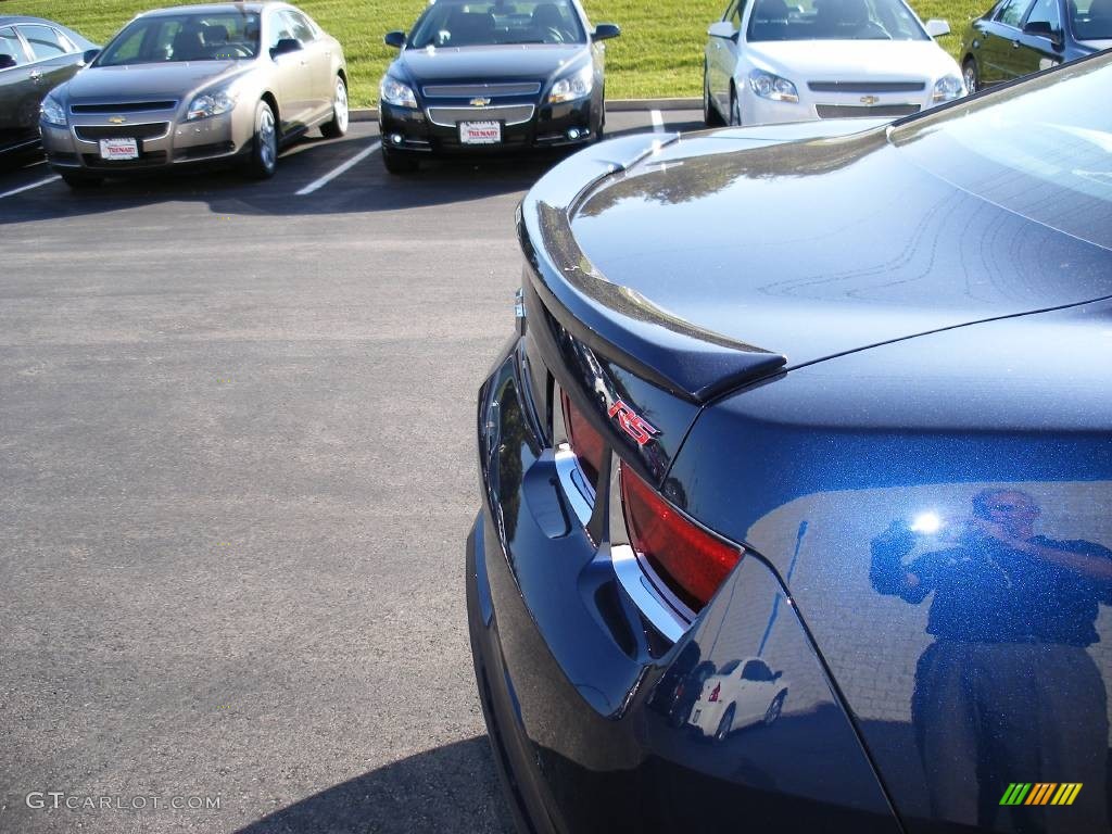 2010 Camaro LT/RS Coupe - Imperial Blue Metallic / Black photo #9