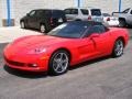 Front 3/4 View of 2010 Corvette Convertible