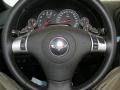 Ebony Black 2010 Chevrolet Corvette Convertible Steering Wheel