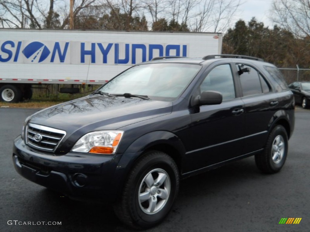 2008 Sorento LX 4x4 - Midnight Blue / Gray photo #1