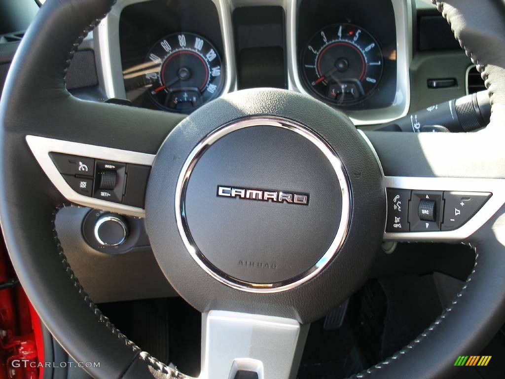 2010 Camaro LT/RS Coupe - Victory Red / Black photo #8