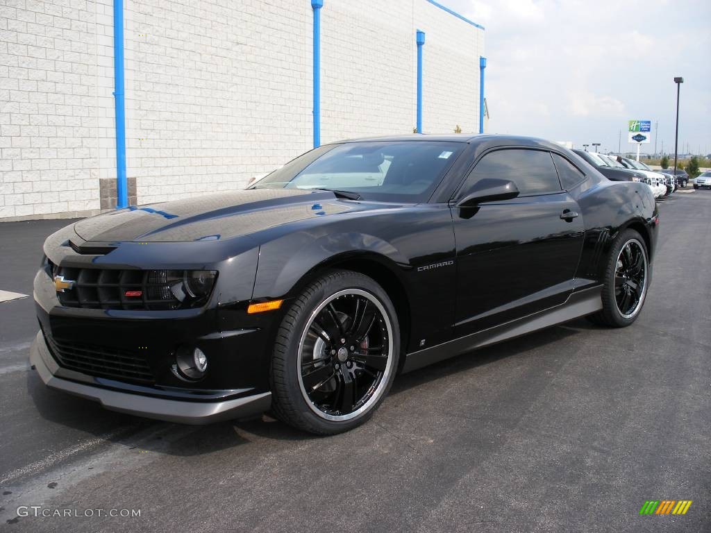 Black 2010 Chevrolet Camaro SS/RS Coupe Exterior Photo #58048107