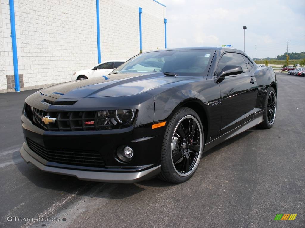 Black 2010 Chevrolet Camaro SS/RS Coupe Exterior Photo #58048161