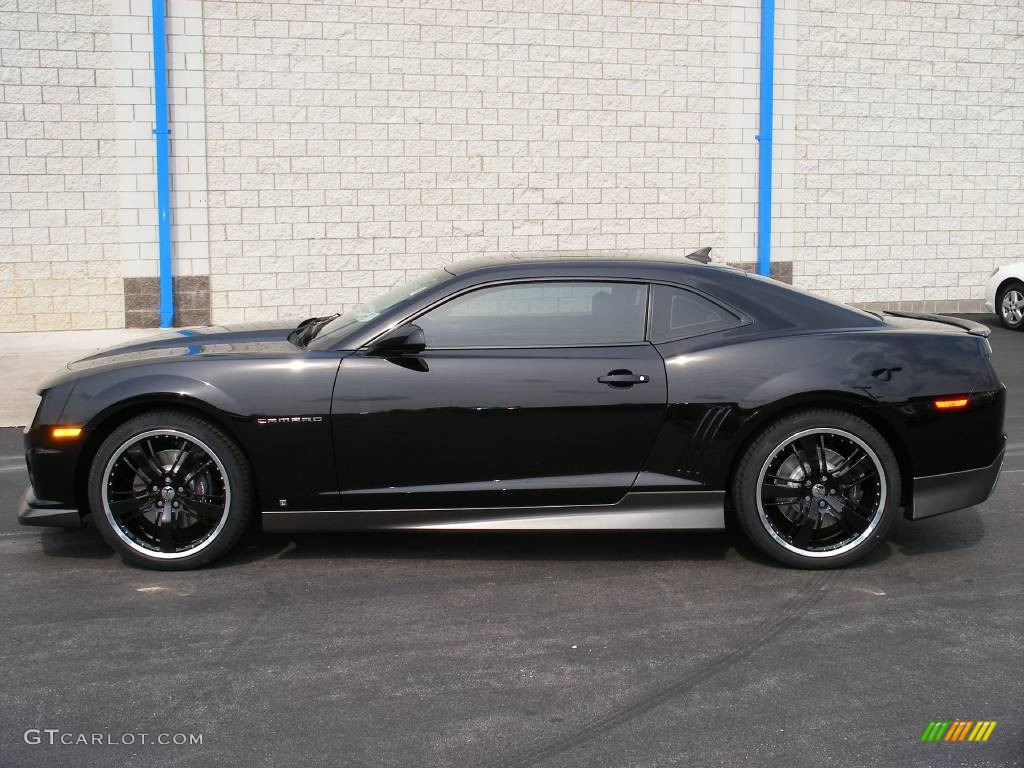 Black 2010 Chevrolet Camaro SS/RS Coupe Exterior Photo #58048170