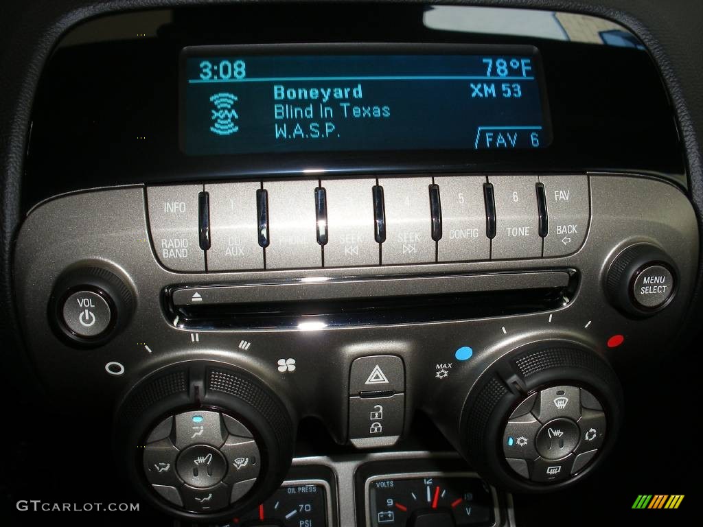 2010 Chevrolet Camaro SS/RS Coupe Controls Photo #58048254