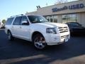 White Platinum Tri-Coat Metallic - Expedition EL Limited Photo No. 38