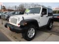 2009 Stone White Jeep Wrangler X 4x4  photo #1