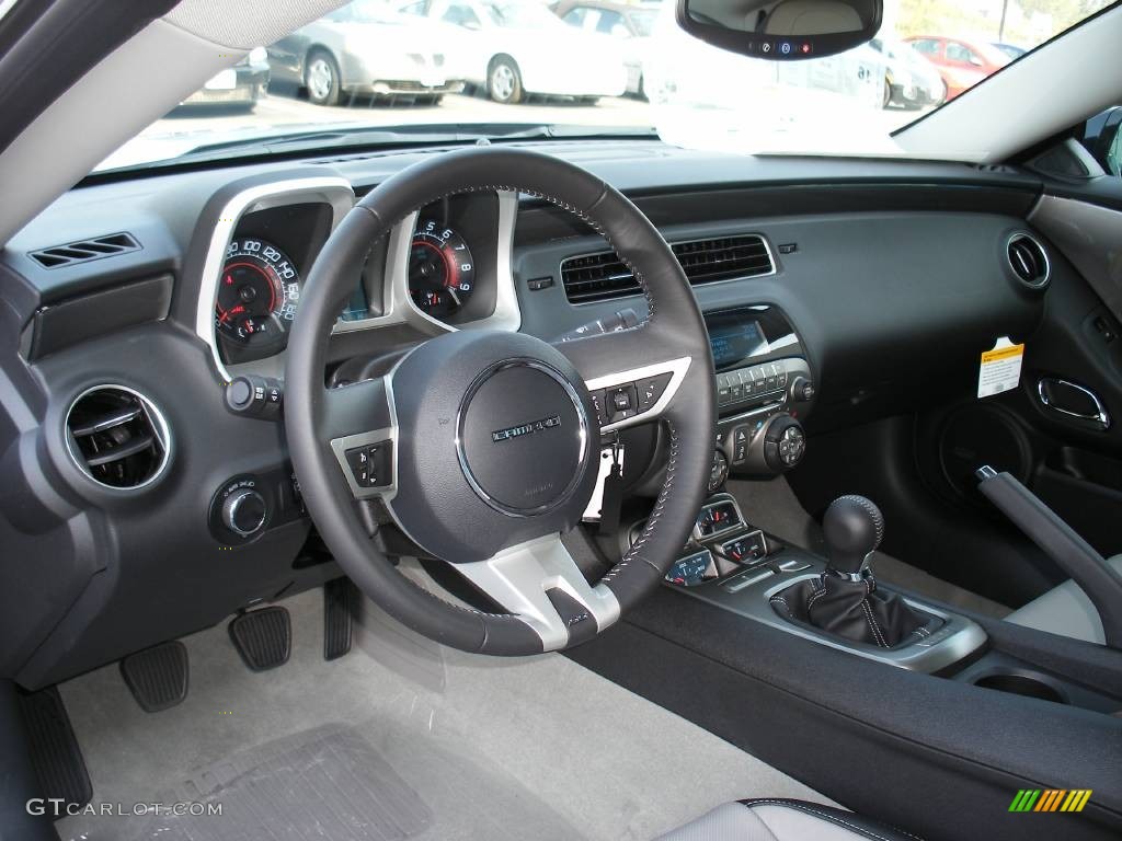 Gray Interior 2010 Chevrolet Camaro SS/RS Coupe Photo #58048610