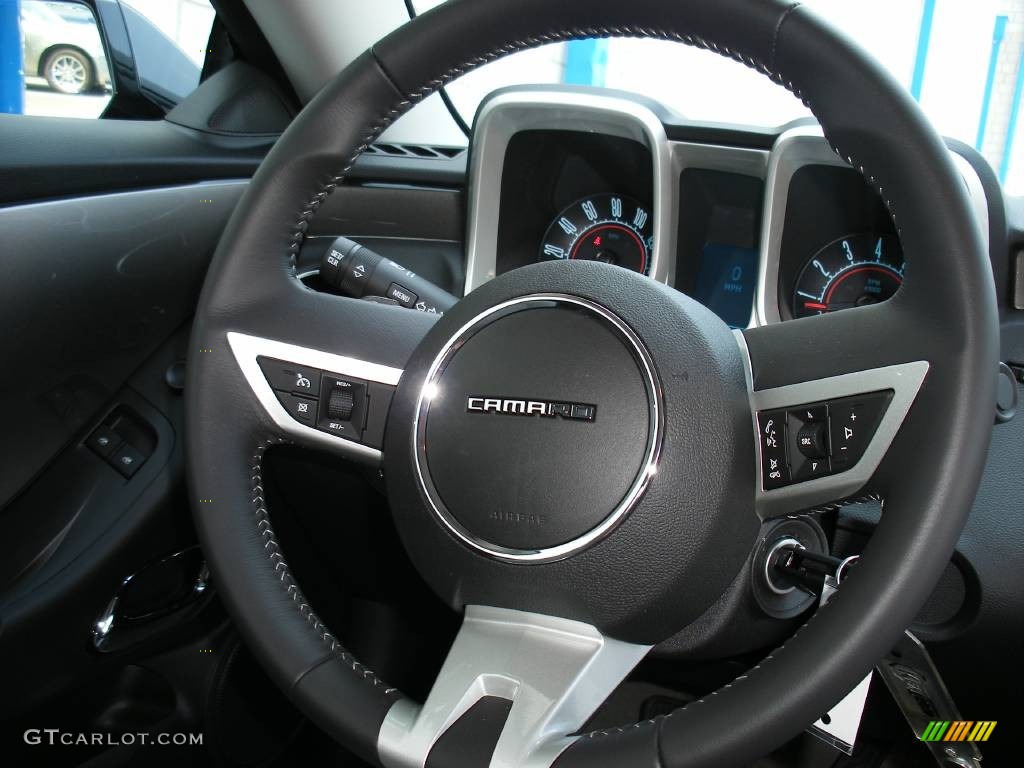 2010 Camaro LT/RS Coupe - Black / Gray photo #21