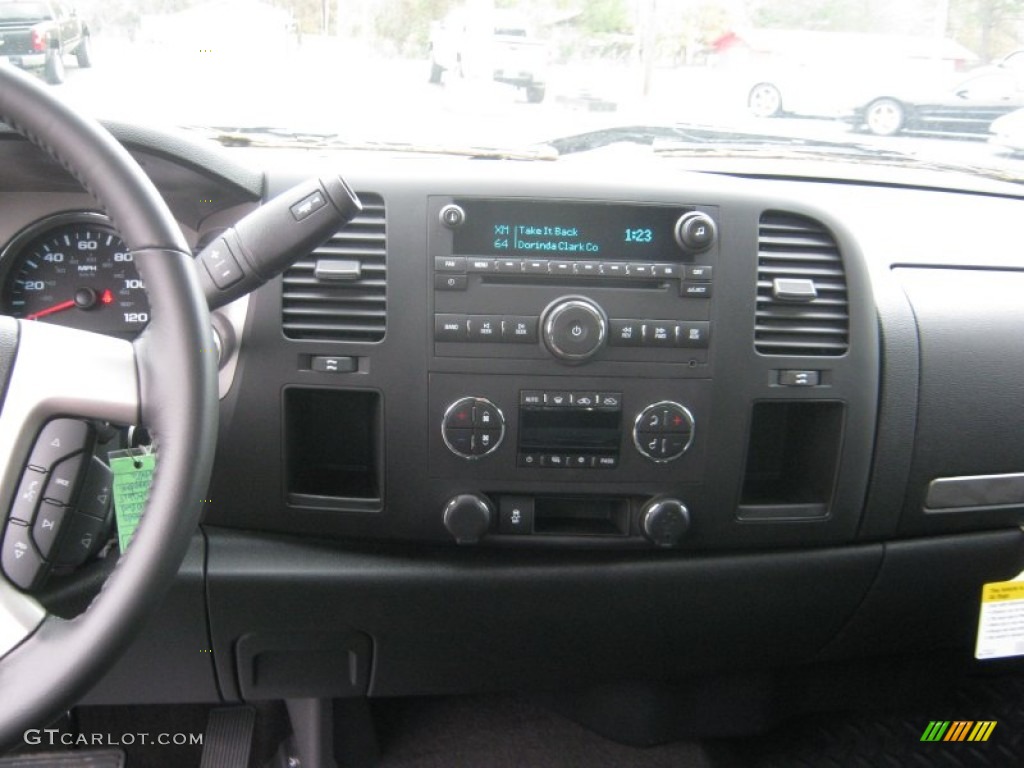 2012 Silverado 1500 LT Extended Cab - Graystone Metallic / Light Titanium/Dark Titanium photo #9