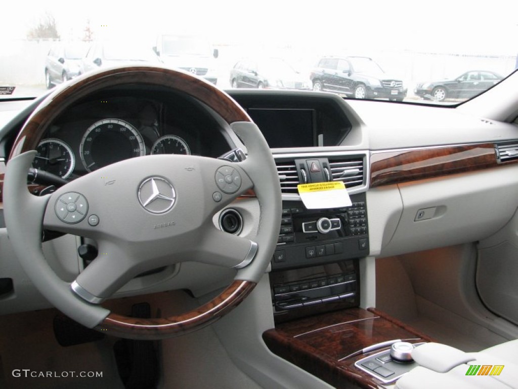 2012 Mercedes-Benz E 350 4Matic Sedan Ash/Dark Grey Dashboard Photo #58049544