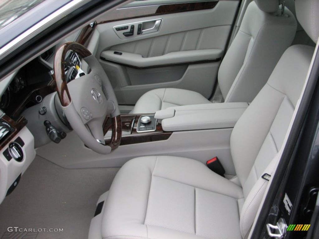 Ash/Dark Grey Interior 2012 Mercedes-Benz E 350 4Matic Sedan Photo #58049568