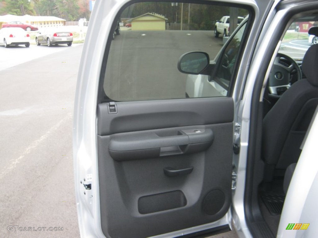 2012 Silverado 1500 LT Crew Cab - Silver Ice Metallic / Light Titanium/Dark Titanium photo #17