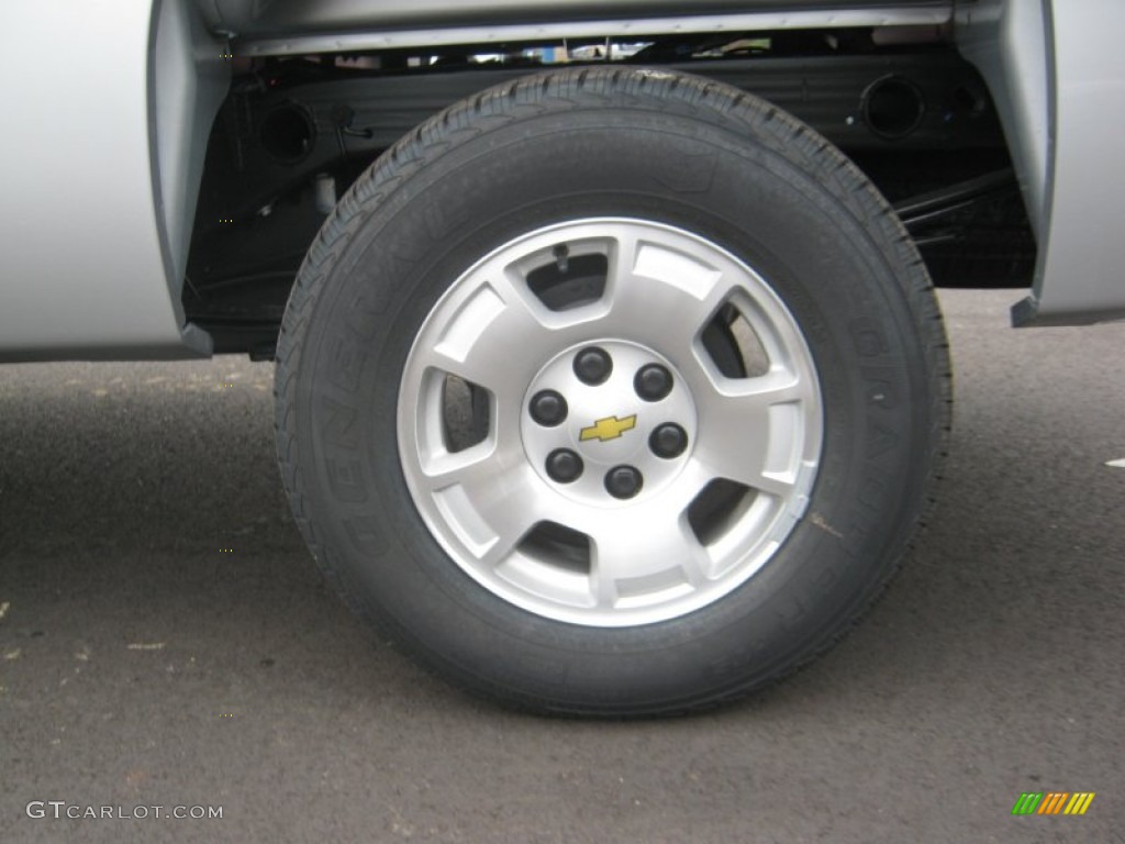 2012 Silverado 1500 LT Crew Cab - Silver Ice Metallic / Light Titanium/Dark Titanium photo #20