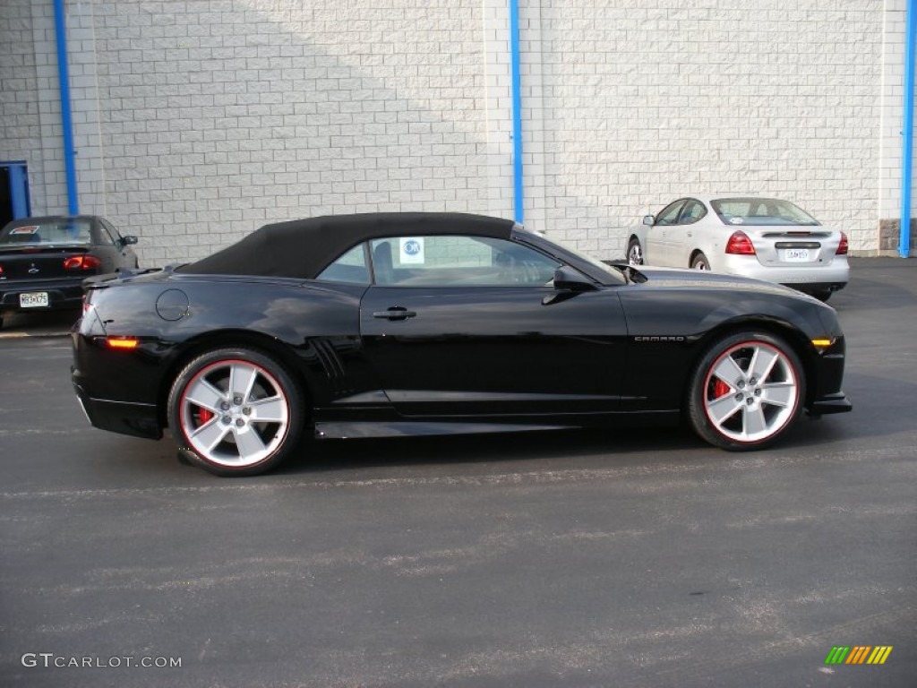 Black 2011 Chevrolet Camaro SS/RS Synergy Series Convertible Exterior Photo #58049874