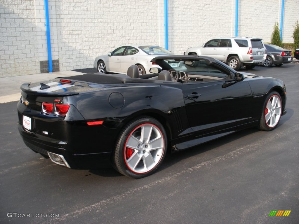 Black 2011 Chevrolet Camaro SS/RS Synergy Series Convertible Exterior Photo #58049955
