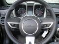 2011 Chevrolet Camaro Titanium/Torch Red Interior Steering Wheel Photo