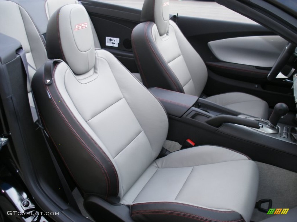 Titanium/Torch Red Interior 2011 Chevrolet Camaro SS/RS Synergy Series Convertible Photo #58050042