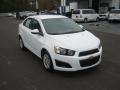 2012 Summit White Chevrolet Sonic LS Sedan  photo #7