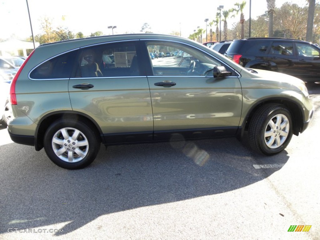 2009 CR-V EX - Green Tea Metallic / Ivory photo #12