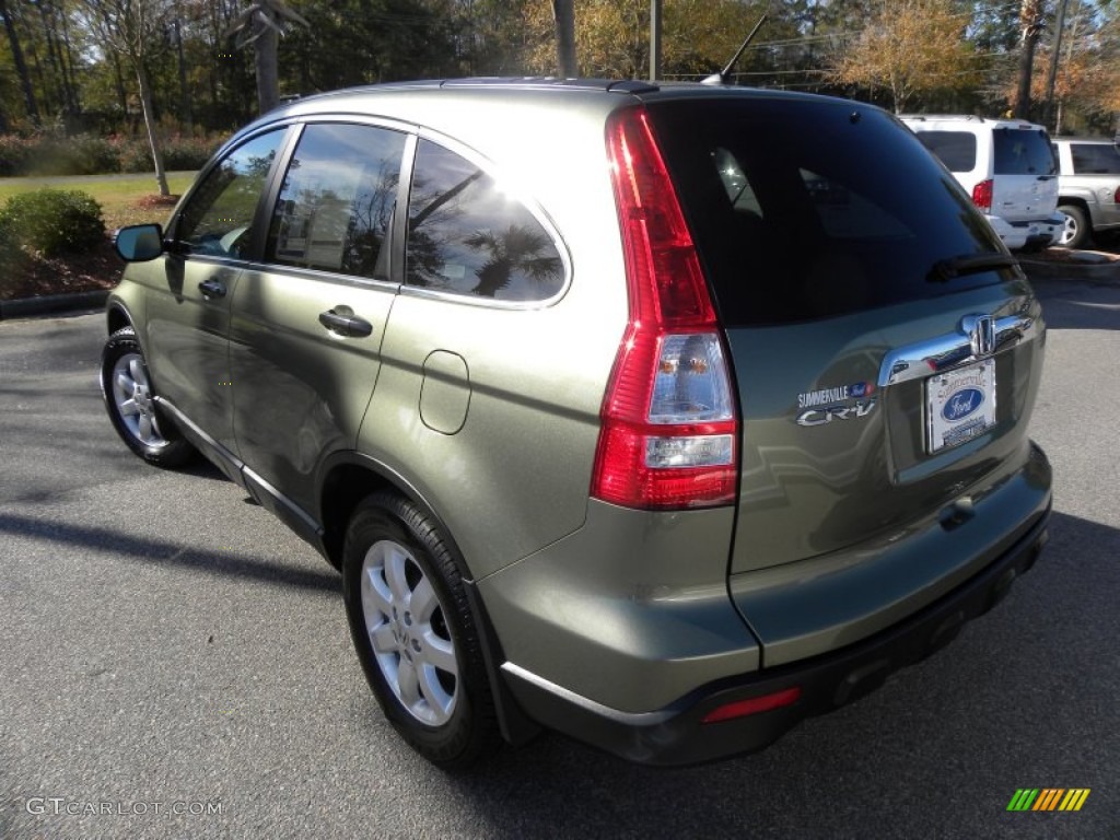 2009 CR-V EX - Green Tea Metallic / Ivory photo #15