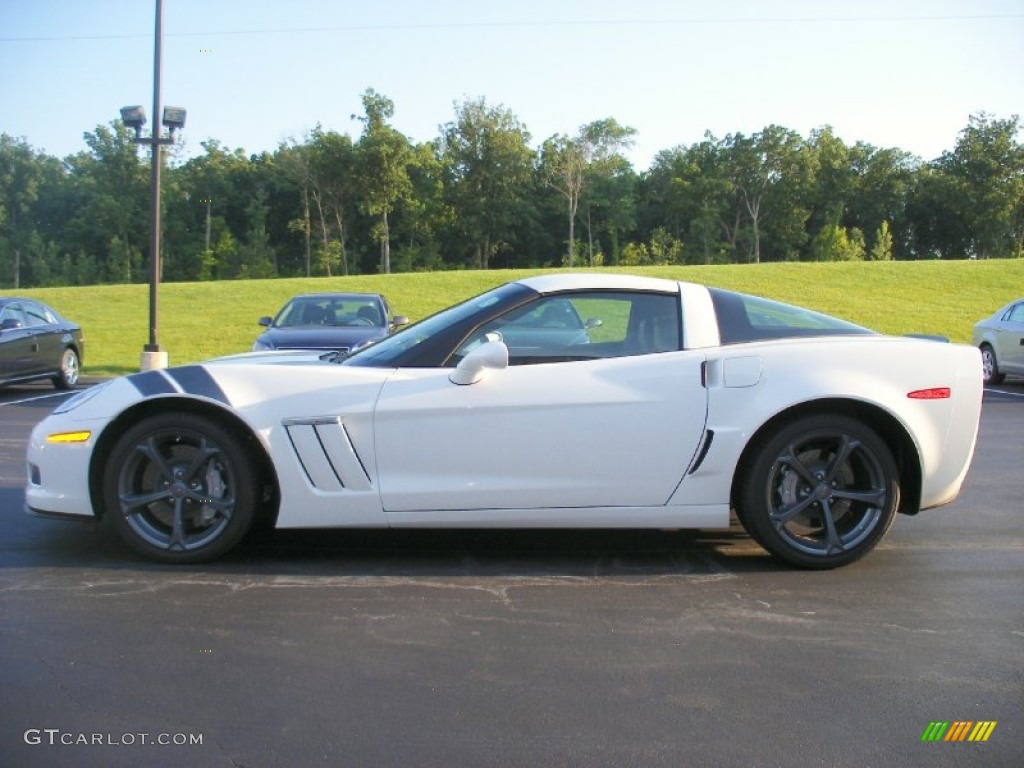 Arctic White 2011 Chevrolet Corvette Grand Sport Coupe Exterior Photo #58050730