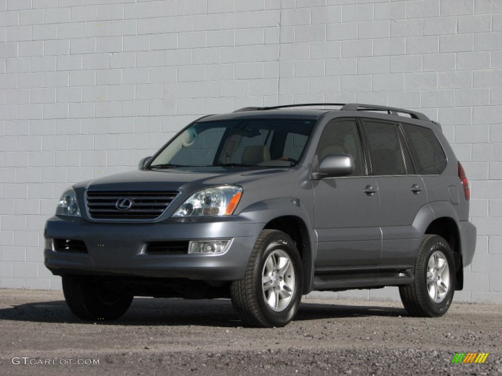 2003 GX 470 - Ash Blue Mica / Ivory photo #6