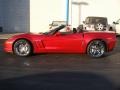 Crystal Red Metallic Tintcoat 2012 Chevrolet Corvette Grand Sport Convertible Exterior