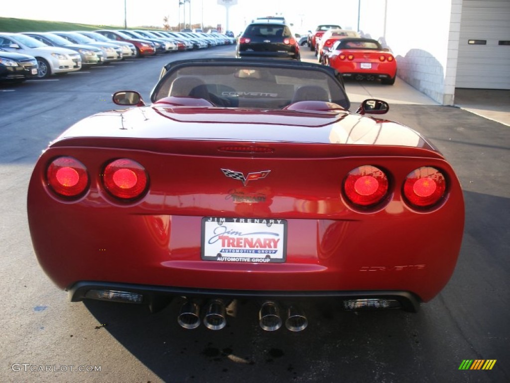 2012 Corvette Grand Sport Convertible - Crystal Red Metallic Tintcoat / Ebony photo #17