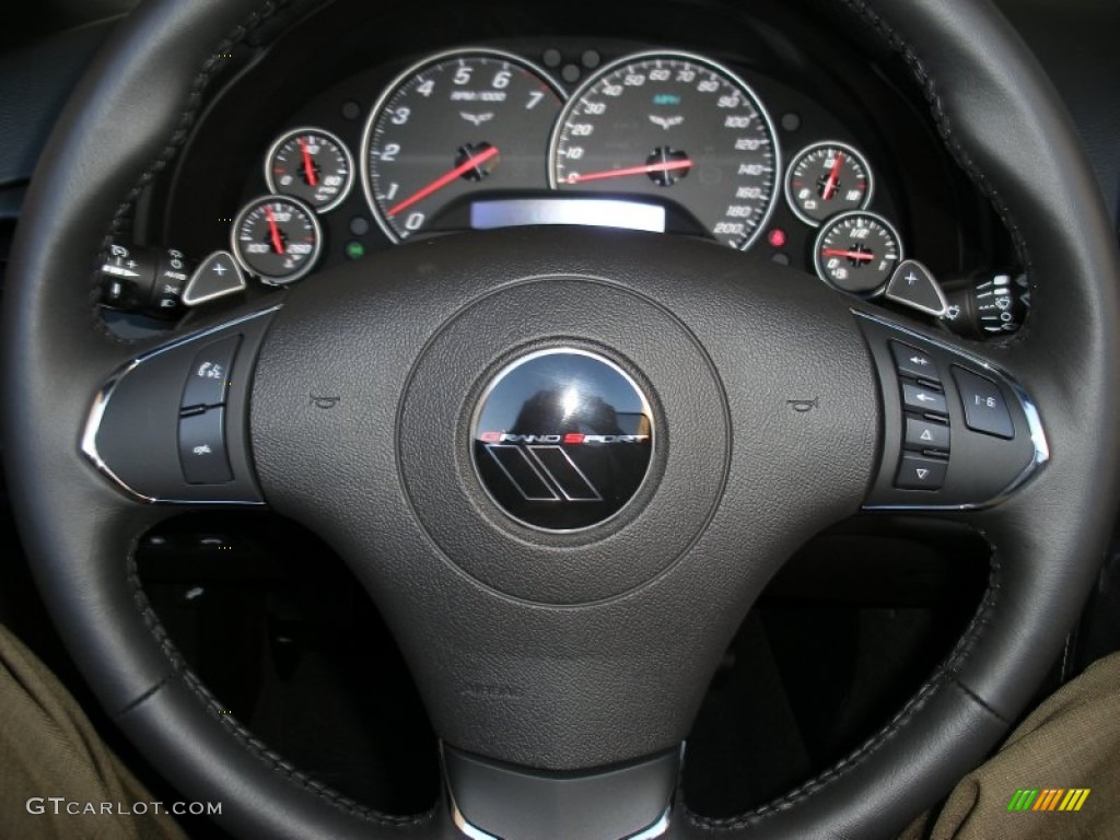 2012 Corvette Grand Sport Convertible - Crystal Red Metallic Tintcoat / Ebony photo #23