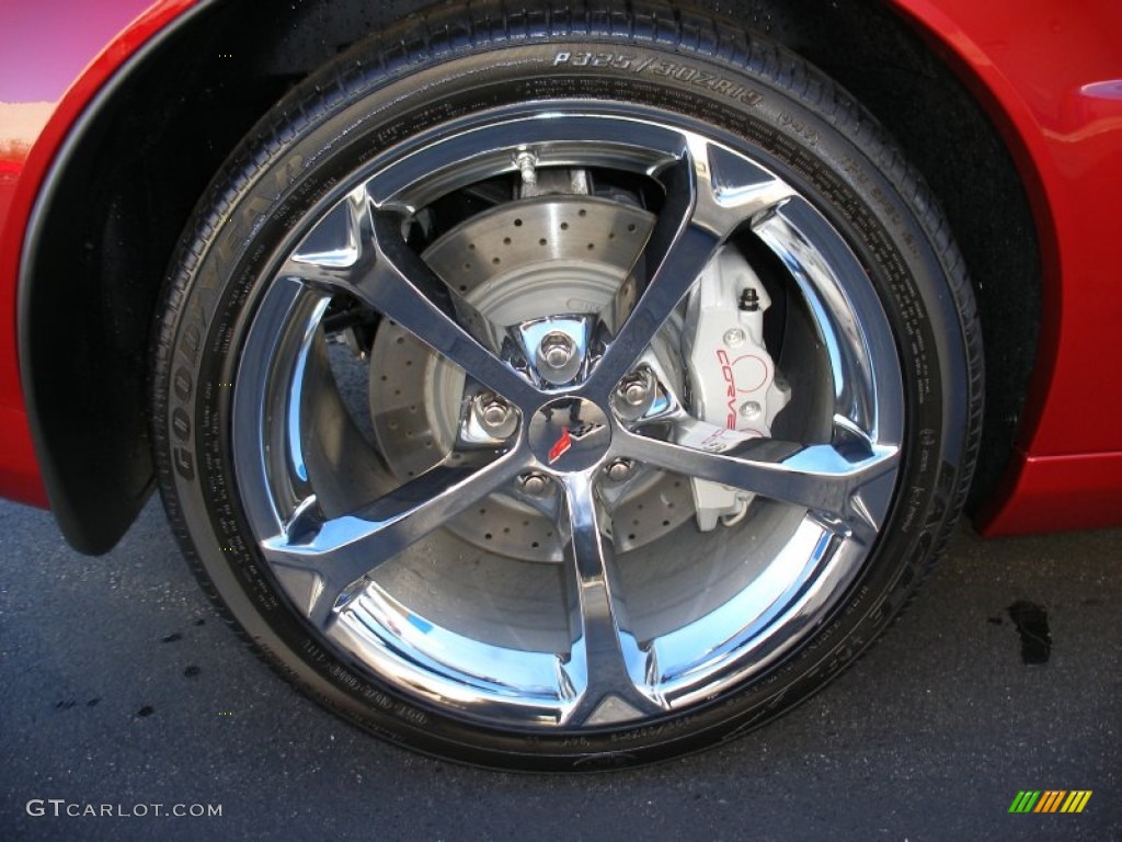 2012 Chevrolet Corvette Grand Sport Convertible Wheel Photo #58051492